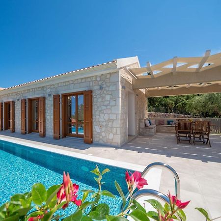 Pitharia Luxury Villa With Amazing Sea Views Khalikerí Esterno foto